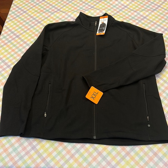 Mondetta Men’s Full Zip Waffle Jacket black XXL NWT - Picture 5 of 9